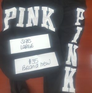 VS PINK 2 piece suit zip up not a hoodie